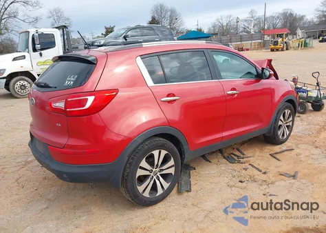 2011 Kia Sportage Ex из США, поврежденный, VIN KNDPC3A28B7062957